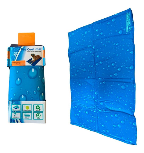 Manta Refrescante De Gel Frio Para Mascotas Talla M 40x50cm