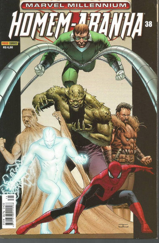 Homem-aranha Marvel Millennium 38 Panini Bonellihq Cx188 M20