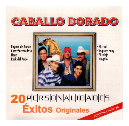 Cd Caballo Dorado Personalidades 20 Éxitos Originales (2017)