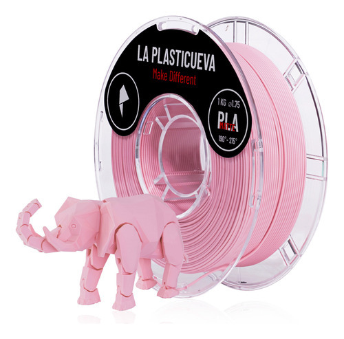 Pla 1.75 - 1kg Filamento Para Impresión 3d - La Plasticueva Color Matte Rosa