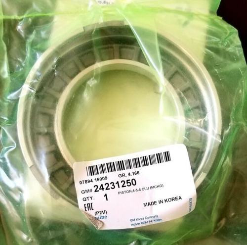 Piston De Embrague Trasmision 4-5-6 Chevrolet Cruze 24231250
