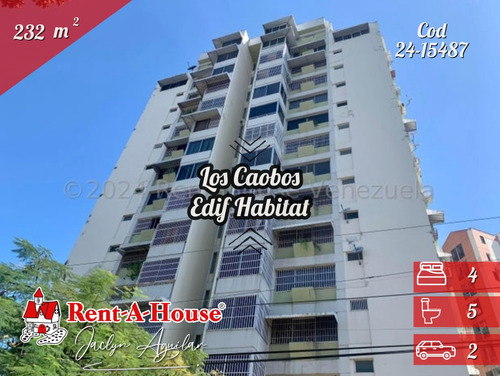 Penthouse En Venta Urb Los Caobos Edif Habitat 24-15487 Jja