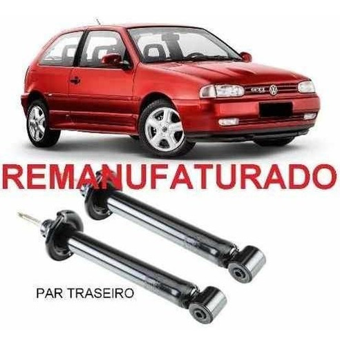 Amortecedor Gol G3 1.0/1.6/1.8 8v 16v 2001... 2005 Tras Par