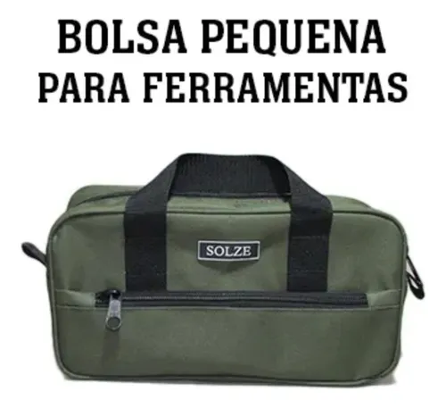 Bolsa Pequena Para Ferramentas Reforçada C/ Bolso E Alça Bolsa Pequena Para Ferramentas Reforçada C/ Bolso E Alça