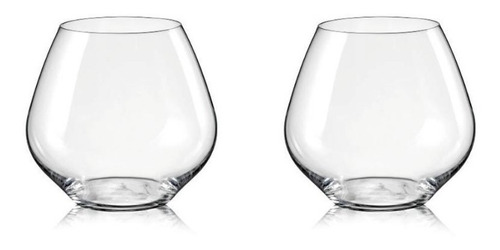 Set Vasos De Cristal 580 Ml X2 - Bohemia Crystal