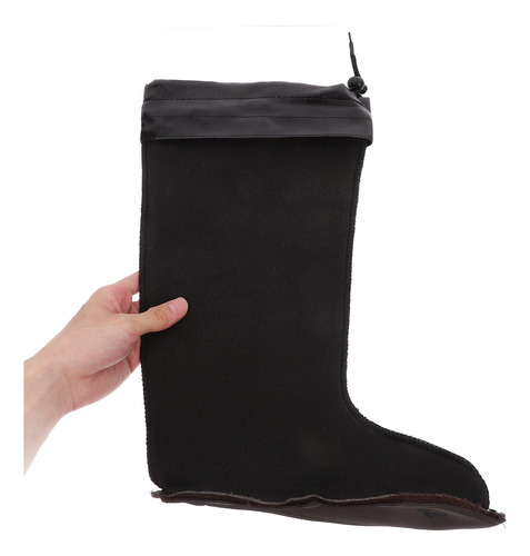 1 Par De Calcetines Térmicos De Felpa Y Cálidos Para Botas