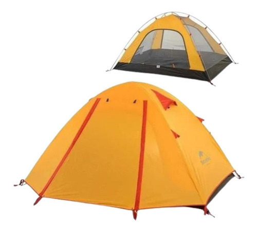 Barraca Naturehike Pro Series 3 Estações Camping Trilha Cor Laranja