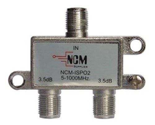 Splitter Divisor 2 Vías Ncm 5-1000mhz (2 Pack)