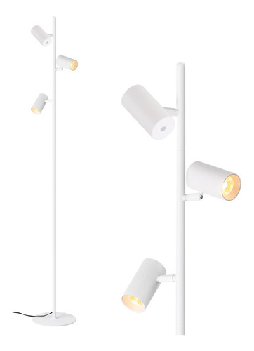 Leonlite Lampara Pie Led Minimalista Cri93 Regulable 3