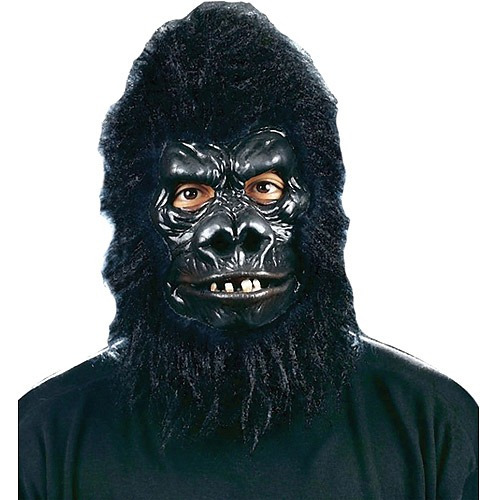 Máscara De Lujo Gorila Para Hombre Accesorio De Disfraz