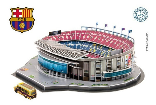 Kit Luces Led Para Maqueta Estadio 3d El Fcb Barcelona !!
