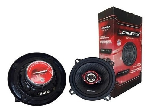 Imagen 4 de 9 de Juego Parlantes P/auto 5 Pulgada Maverick 50w Coaxial 2 Vias