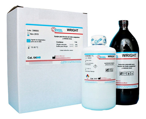Tinción De Wright 2x500ml Hycel