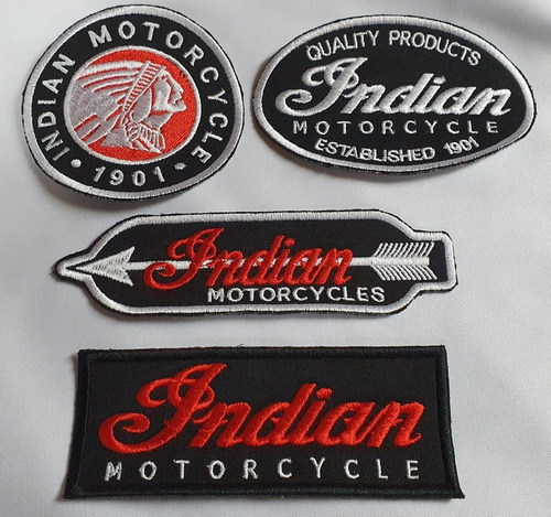 4 Parches Indian Motorcycle Borbados, Calidad