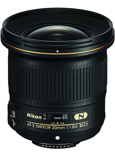 Lente Nikon Af-s Fx Nikkor 20 Mm F / 1.8g Ed Para Nikon D...