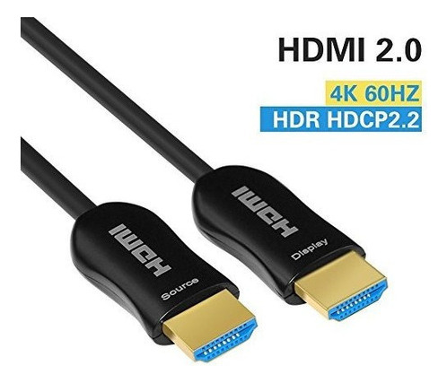 Fibra Cable Hdmi 4k Hdr 100ft 60hz, Fibra Furui Cable Hdmi 2