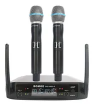 Comprar Micrófonos Inalámbricos Bomge Uhf De 2 Canales 240u 2 Uds