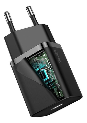 Baseus Cargador Compacto Usb-c 20 Watts Carga Rápida
