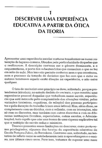 Livro A Organização Do Currículo Por Projetos De Trabalho