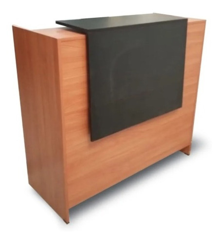 Mueble Escritorio Recepción Moderno Con Cajón C Llave 