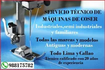 Comprar Servicio Técnico De Máquinas De Coser