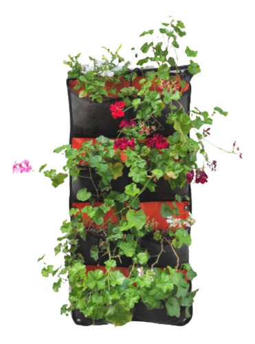 Imagen 1 de 9 de Jardín Vertical Pared Verde - Extra Fuerte Impermeable 8 Bol