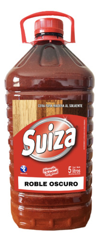 Cera Liquida Roble Oscuro Para Pisos Madera Suiza 5lt