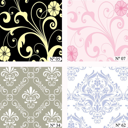Papel De Parede Vinilico Arabesco Varios Modelos Adesivo