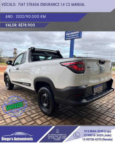 Fiat Strada 1.4 Endurance Cab. Cs Plus Flex 2p