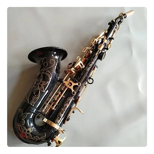 Saxofón Soprano Curvo Selmer 54 Bb Negro Dorado