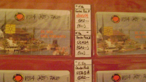 Tarjeta Telefonica Coleccion Telecom Villa Carlos Paz Ii U2 (Usado)