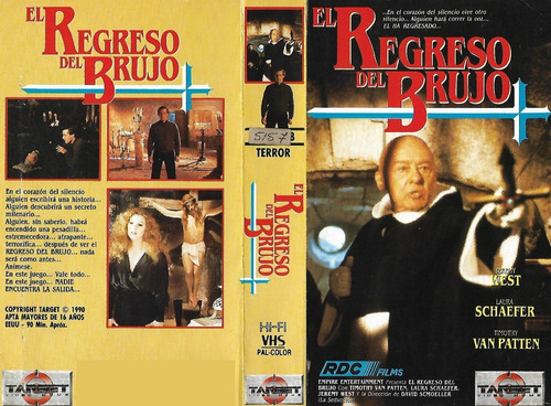 El Regreso Del Brujo Vhs Catacombs David Schmoeller Terror