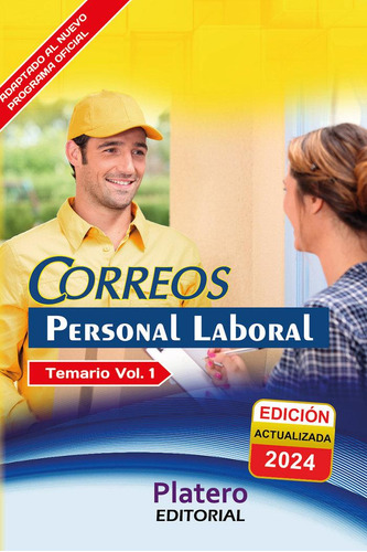 Libro: Correos Temario 2024 Vol.1. García Rodríguez, José. P