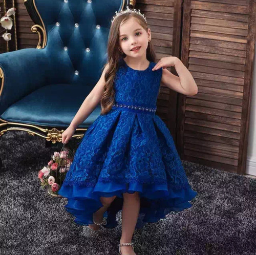 Shop Vestidos Para Niña Color Azul Rey | TO