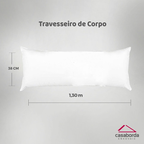 Capa De Travesseiro Para Corpo 1,30m X 38cm Imediato Cor Bola