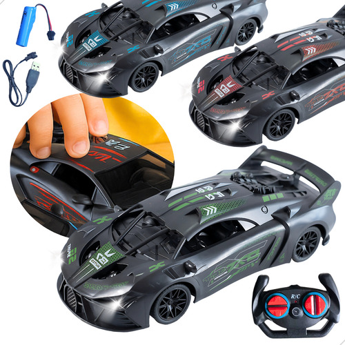Carrinho Controle Remoto Super Drift Racing Brinquedo Crianças Presente Colorido