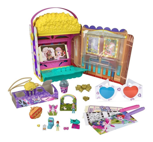 Polly Pocket Caja De Palomitas Sorpresa Mattel