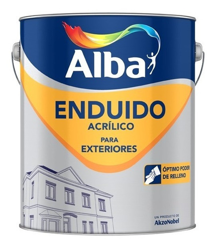 Enduido Exterior Alba Premium X 10 Lts.