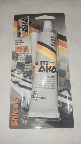 Silicon Gris Alta Temperatura Shimo Taka 85gr