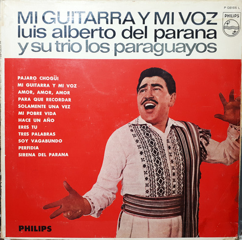 Luis Alberto Del Parana - Mi Guitarra Y Mi Voz Lp