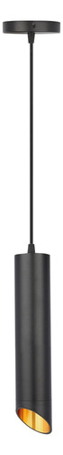 Luminaria Ade-613 Colgante Cilindro Gu10 Corte Diagonal