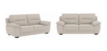 Comprar Juego De Recibo Sofás De 2 Y 3 Puestos Sala  Muebles Bipiel