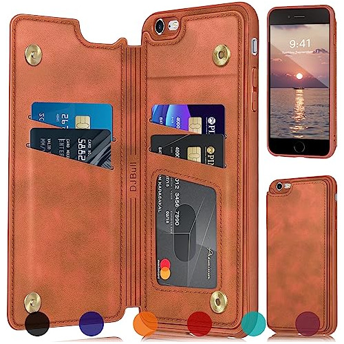 Funda Cartera Para iPhone 6 Plus/6s Plus 5.5 Pulgada Ligh-02