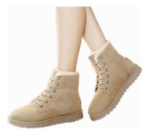 Botas De Nieve For Mujer, Nuevas Botas Altas Cálidas