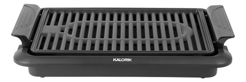 Kalorik Parrilla Electrica Para Interiores, Color Negro