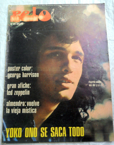 Pelo 21 1972 Sin Poster, Almendra, Cría Rockal, Pappo, Lebon