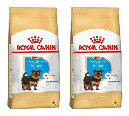 Ração Royal Canin Yorkshire Terrier Puppy 1kg Kit 2 Unidades