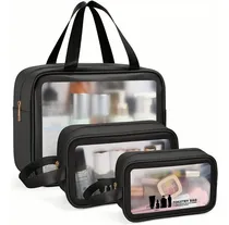 Comprar Estuches De Maquillaje Bolsa Cosmetiquera Set 3 Neceser Para