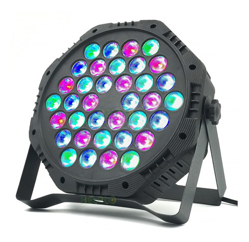 Canhão De Luz 36 Leds Rgb Colorido Festas E Eventos 110V/220V