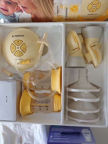 Extractor De Leche Medela Electrico Doble Swing Maxi Flex